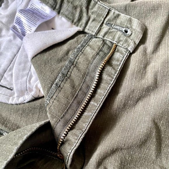 Mens Old Navy Olive Green Slim Pants - Picture 6 of 8